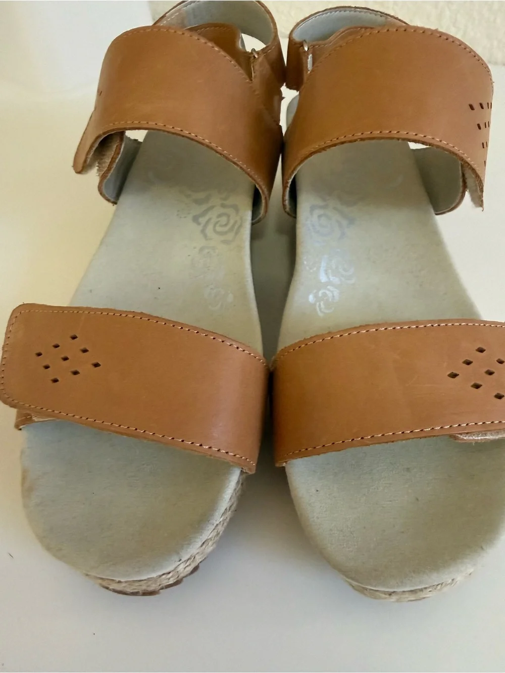 Propet | Madrid Strappy Espadrille Leather Wedge Sandals‎ | NWOT | 8